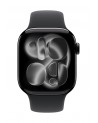 Apple Cinturino Sport nero (42 mm) - S M