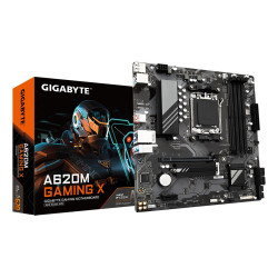 GIGABYTE A620M GAMING X Scheda Madre - Supporta CPU AMD Ryzen 8000, 8+2+1 Fasi VRM Digitale, fino a 8000MHz DDR5 (OC), 1xPCIe