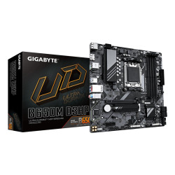 GIGABYTE B650M D3HP Scheda madre - AMD Ryzen serie 9000, VRM a 5+2+2 fasi, fino a 7600 MHz DDR5 (OC), 2xPCIe 4.0 M.2, LAN 2,5