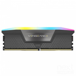 Corsair Vengeance RGB offre prestazioni eccezionali con bmemoria DDR5/b da 16GB a 6000MHz e latenza CL36. Include illuminazione