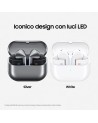 Samsung Galaxy Buds3 Pro Auricolari AI in-ear True Wireless, Speaker a 2 vie, Audio Hi-Fi, Impermeabilità IP57, Silver