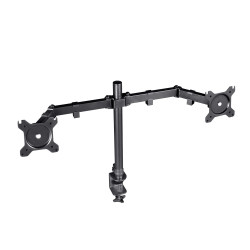 Trust GXT 1120 Mara Dual Monitor Arm 81,3 cm (32") Scrivania Nero