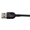 Logitech 981-000480 cuffia e auricolare Cablato A Padiglione Ufficio USB tipo A Nero