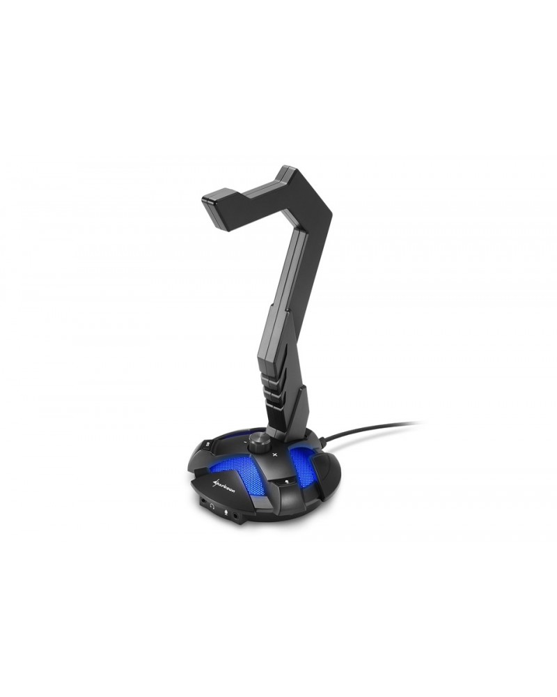 Sharkoon X-Rest 7.1 Supporto attivo Cuffie, Auricolare Nero