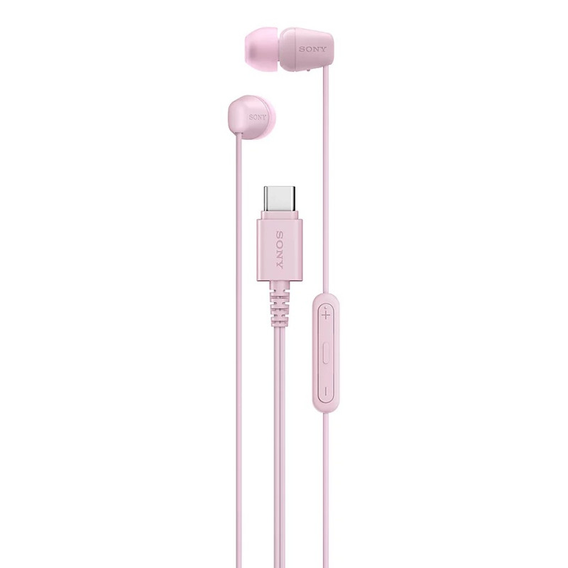 Sony IER-EX15C Auricolare Cablato In-ear Musica e Chiamate USB tipo-C Rosa