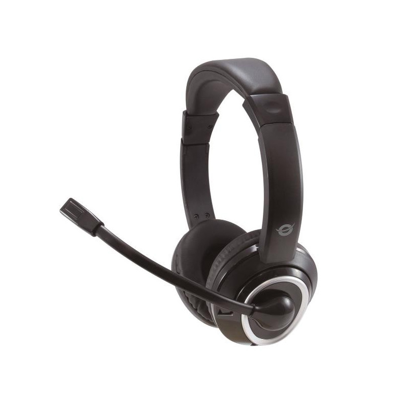 CUFFIE PROFESSINALI STEREO 3.5mm con Microfono e Controllo remoto (POLONA02B)