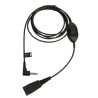 Jabra quick disconnect (QD) to 3.5mm jack cord for Alcatel (8735-019)