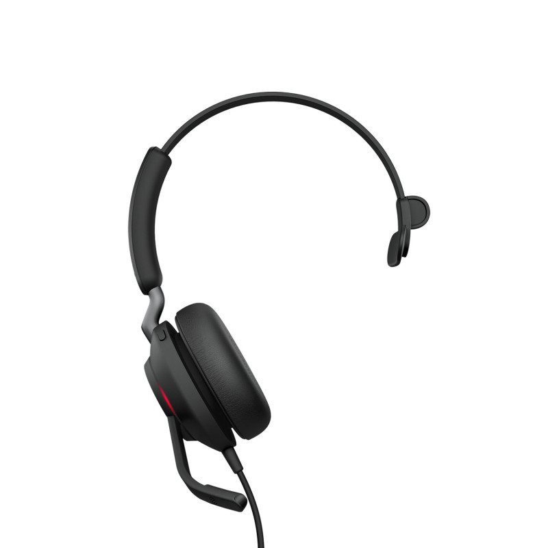 Jabra Evolve2 40 Auricolare Cablato A Padiglione Ufficio USB tipo-C Nero