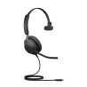 Jabra Evolve2 40 Auricolare Cablato A Padiglione Ufficio USB tipo-C Nero