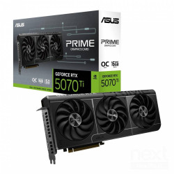 bASUS Prime RTX 5070 Ti OC/b offre prestazioni di gioco eccezionali con b16GB GDDR7/b e ray tracing in tempo reale. Design robus