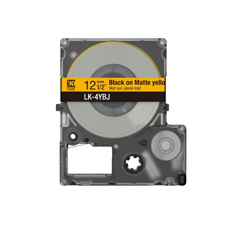 Epson C53S672073 nastro per etichettatrice Nero su giallo