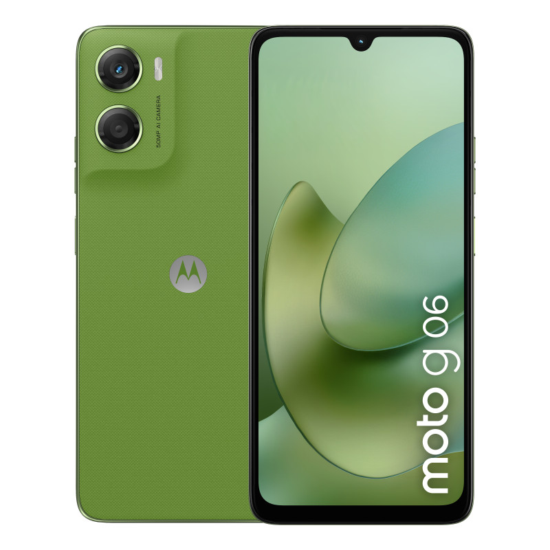 Motorola moto g06 17,5 cm (6.88") Doppia SIM Android 15 4G USB tipo-C 8 GB 256 GB 5200 mAh Verde