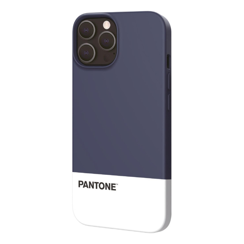 Pantone PT-PC1008N custodia per cellulare 15,5 cm (6.1") Cover Blu, Bianco