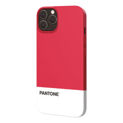 Pantone PT-PC1008R1 custodia per cellulare 15,5 cm (6.1") Cover Rosso, Bianco