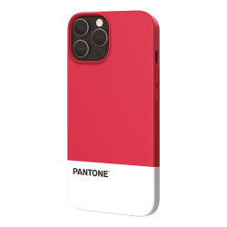 Pantone PT-PC1009R1 custodia per cellulare 17 cm (6.7") Cover Rosso, Bianco