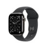 APPLE WATCH SERIES 11 GPS + CELLULAR 42MM SLATE TITANIUM CASE WITH BLACK SPORT BAND M/L MF8T4W