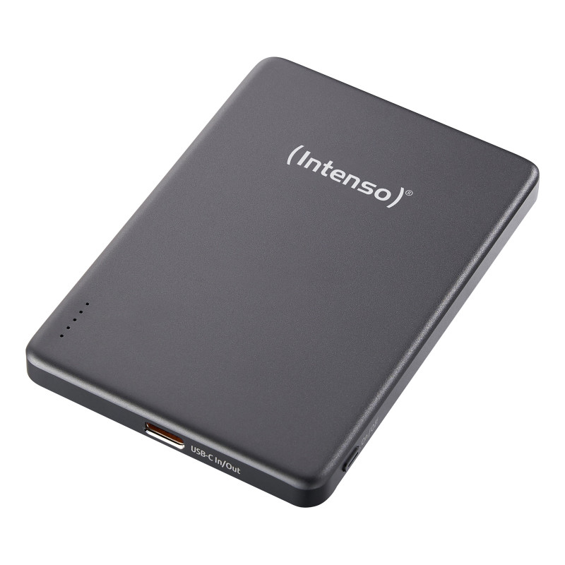 Intenso PowerBank MagSafe 5000mAh Grigio