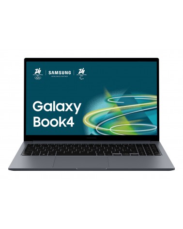 Samsung Galaxy Book4 Laptop, Intel® Core™ 7 150U, 16GB RAM, 512GB SSD, 15.6", Windows 11 Home, Moonstone Gray