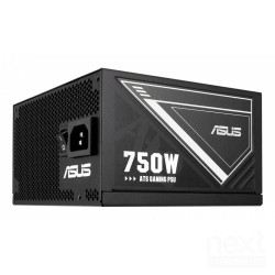 ASUS 750W-ATS offre b750W/b di potenza con certificazione b80 PLUS Gold/b per alta efficienza. Design modulare e raffreddamento