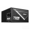 ASUS 750W-ATS offre b750W/b di potenza con certificazione b80 PLUS Gold/b per alta efficienza. Design modulare e raffreddamento