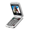 Brondi AMICO TUO 4G 6,1 cm (2.4") Nero, Metallico Telefono per anziani