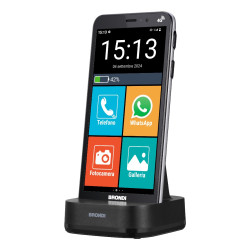 Brondi Amico Vero 4G 14,5 cm (5.7") Doppia SIM Android 14 3 GB 32 GB 2800 mAh Nero