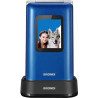 Brondi Amico Prezioso 7,11 cm (2.8") Blu Telefono per anziani