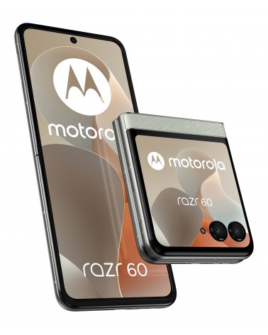 Motorola razr 60 con Moto AI (8 256 GB, 50MP OIS + 13MP, selfie 32MP, display esterno 3.63", interno 6.9" pOLED 120Hz, MediaTek