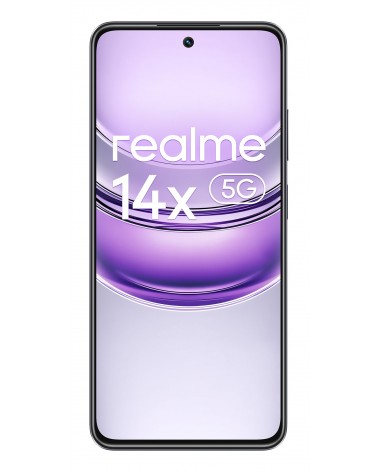 realme 14x 5G 16,9 cm (6.67") Dual SIM ibrida Android 15 USB tipo-C 8 GB 256 GB 5000 mAh Nero