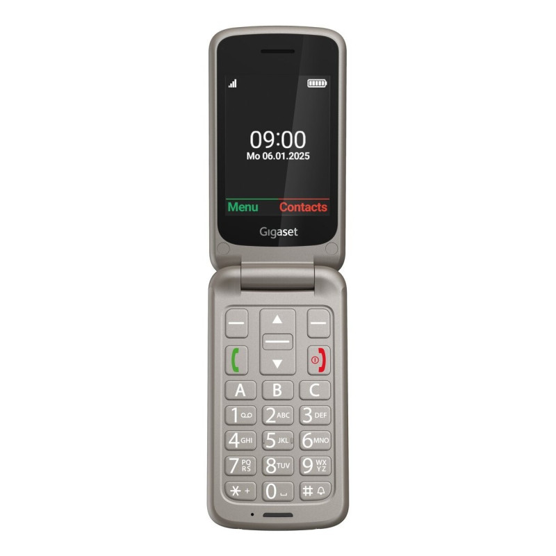 Gigaset GL595 7,11 cm (2.8") 114 g Grigio Telefono per anziani