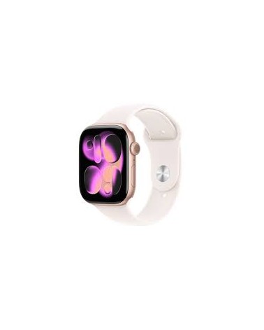 APPLE WATCH SERIES 11 GPS + CELLULAR 46MM ROSE GOLD ALUMINIUN CASE WITH LIGHT BLUSH SPORT BAND