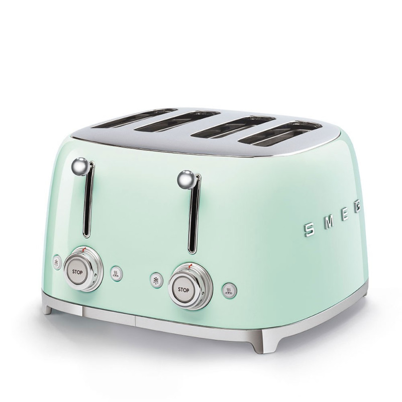 SMEG TOASTER 4X4 50´STYLE PASTEL GREEN TSF03PGEU