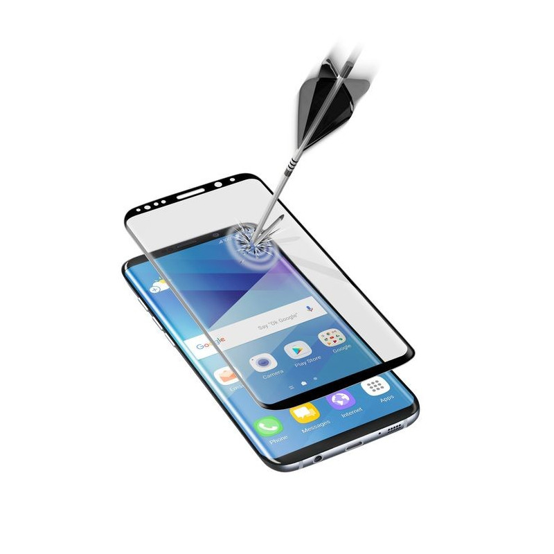 Cellularline Impact Glass Curved box da 3 pz - Galaxy S8