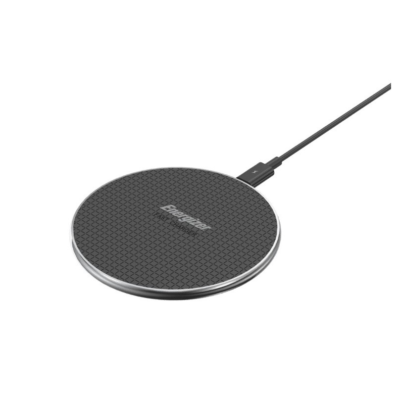 Energizer WCP107 Caricabatterie per dispositivi mobili Smartphone, Cuffie Nero USB Carica wireless Interno