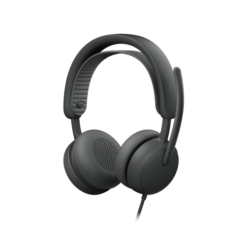 Logitech 981-001618 cuffia e auricolare Cablato A Padiglione Musica e Chiamate USB Type-C   USB Type-A Grafite
