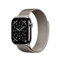 APPLE WATCH SERIES 11 GPS + CELLULAR 42MM NATURAL TITANIUM CASE WITH NATURAL MILANESE LOOP MF8