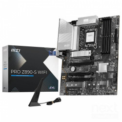 Msi Pro Z890-S Wifi supporta processori Intel Core Ultra, memorie bDDR5/b e offre connettività bWi-Fi 7/b. Ideale per PC ad alte