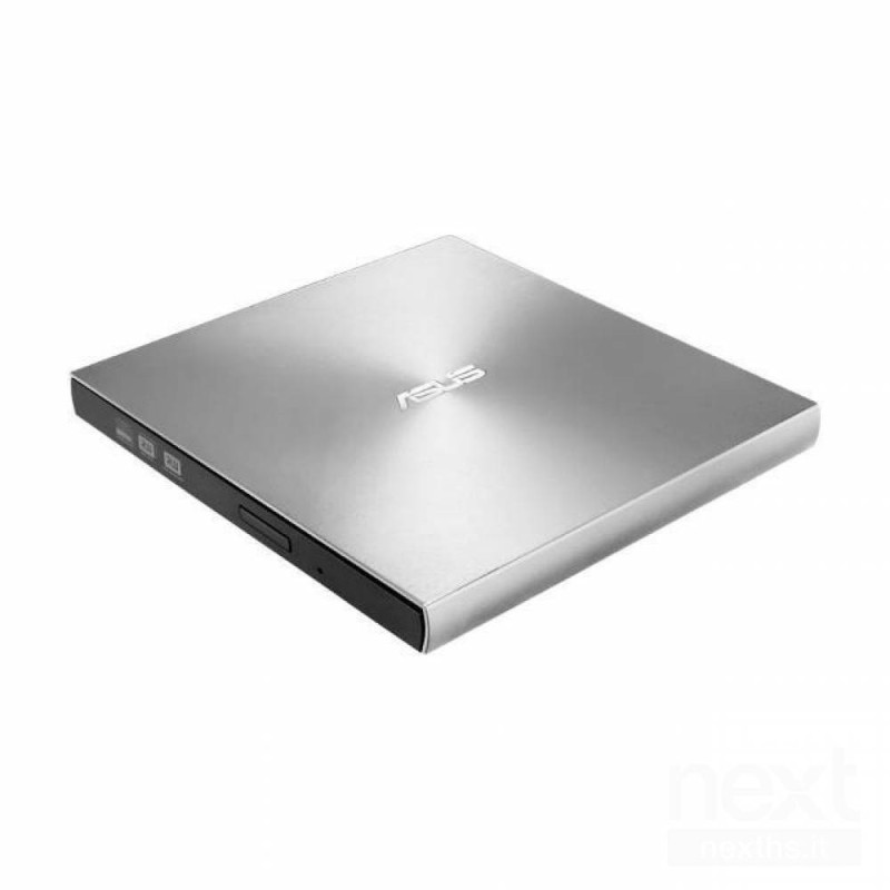 ASUS ZenDrive U9M. Colore del prodotto: Argento. Tipo drive ottico: DVD±RW, Interfaccia: USB 2.0
