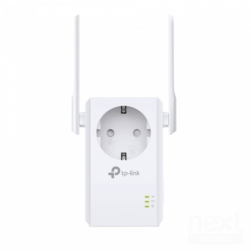 TP-Link TL-WA860RE e' un Range Extender con una porta gigabit e sistema Wi-Fi a banda singola. /bPresa elettrica integrata/b