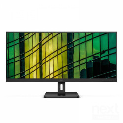 Aoc U34E2M è un bmonitor ultrawide/b da 34" bWQHD/b, perfetto per la bproduttività/b e il multitasking con design senza cornice