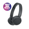 Sony Cuffie Bluetooth wireless WH-CH520 - Durata della batteria fino a 50 ore con ricarica rapida, stile on-ear - Nero