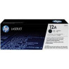 HP Confezione da 2 cartucce originali di Toner nero LaserJet HP 12A
