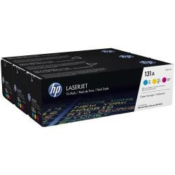 HP Confezione da 3 cartucce Toner originali ciano/magenta/giallo LaserJet HP 131A