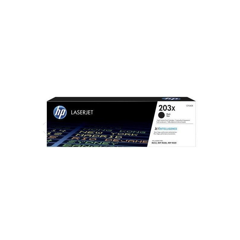 HP Cartuccia toner nero originale ad alta capacità LaserJet HP 203X