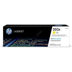 HP LaserJet Cartuccia toner giallo originale ad alta capacità LaserJet HP 203X