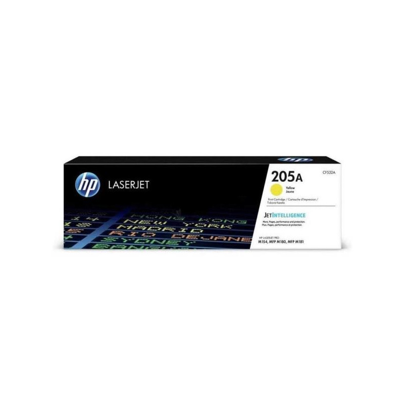 HP LaserJet Cartuccia toner giallo originale LaserJet HP 205A
