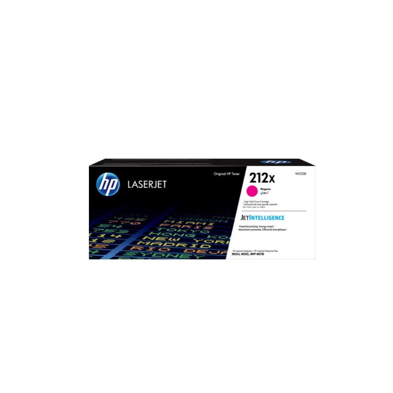 HP Cartuccia toner magenta originale LaserJet HP 212X ad alta capacità