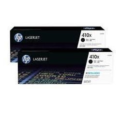 HP Confezione da 2 cartucce toner nero originale ad alta capacità LaserJet HP 410X