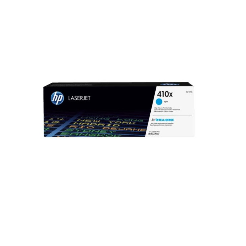 HP Cartuccia Toner originale ciano ad alta capacità LaserJet HP 410X