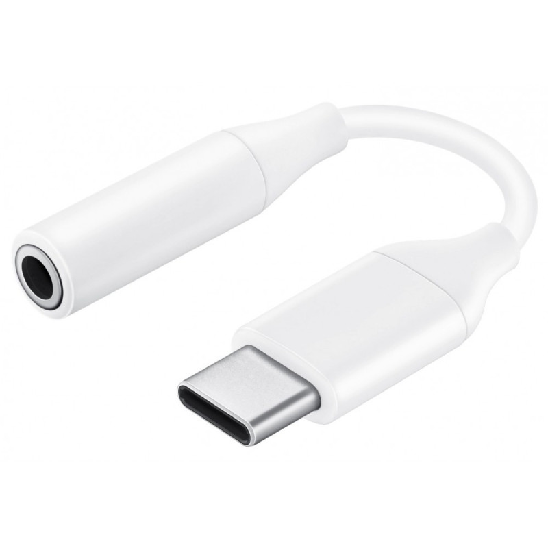 "SAMSUNG ADAPTER USB-C TO JACK 3,5MM FOR HEADPHONES WHITE EE-UC10JUWEGUS"